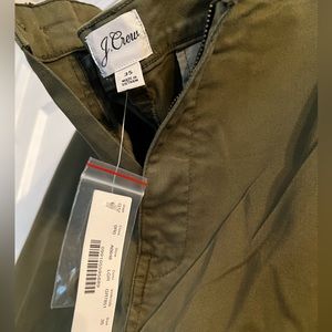 NWT JCrew Olive Green Pants Women’s Sz 35